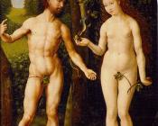 Gossaert Thyssen Adam and Eve - 扬·玛布斯